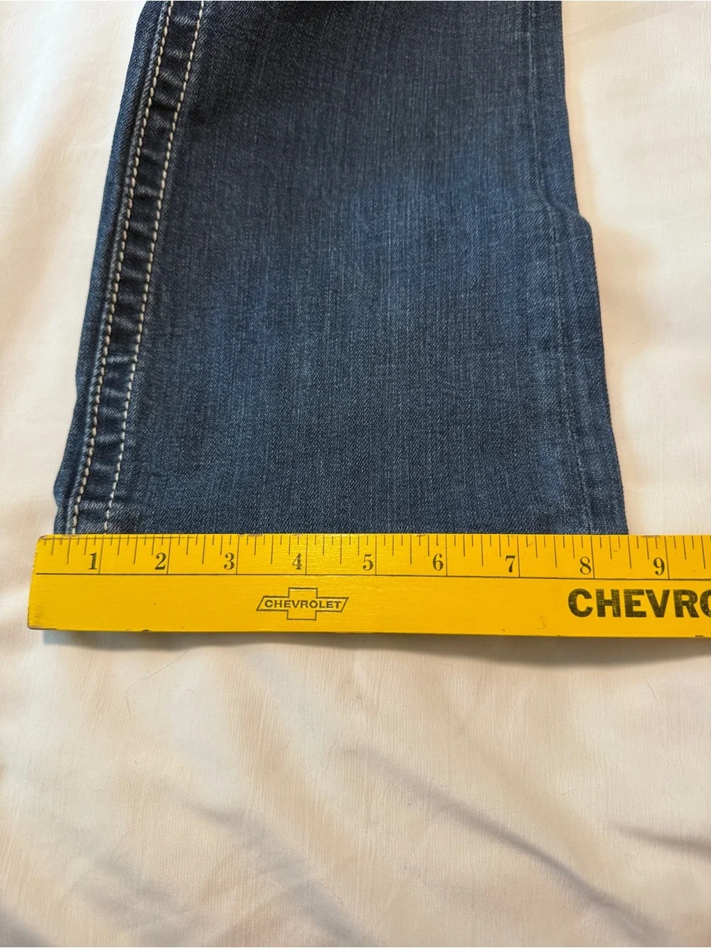 Miss Me Easy Boot Jeans 27 Low Rise Medium Wash Embellished Flap Pockets
